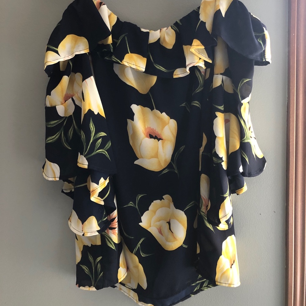 Off the shoulders top